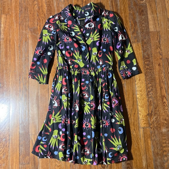 Nooworks “witchy ways” Betty dress size small - Picture 2 of 6
